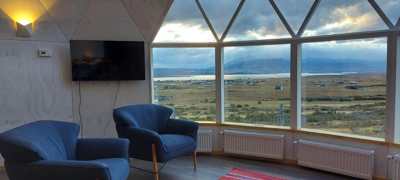 Dome With Stunning Glacier & Mountain Views Puerto Natales Extérieur photo